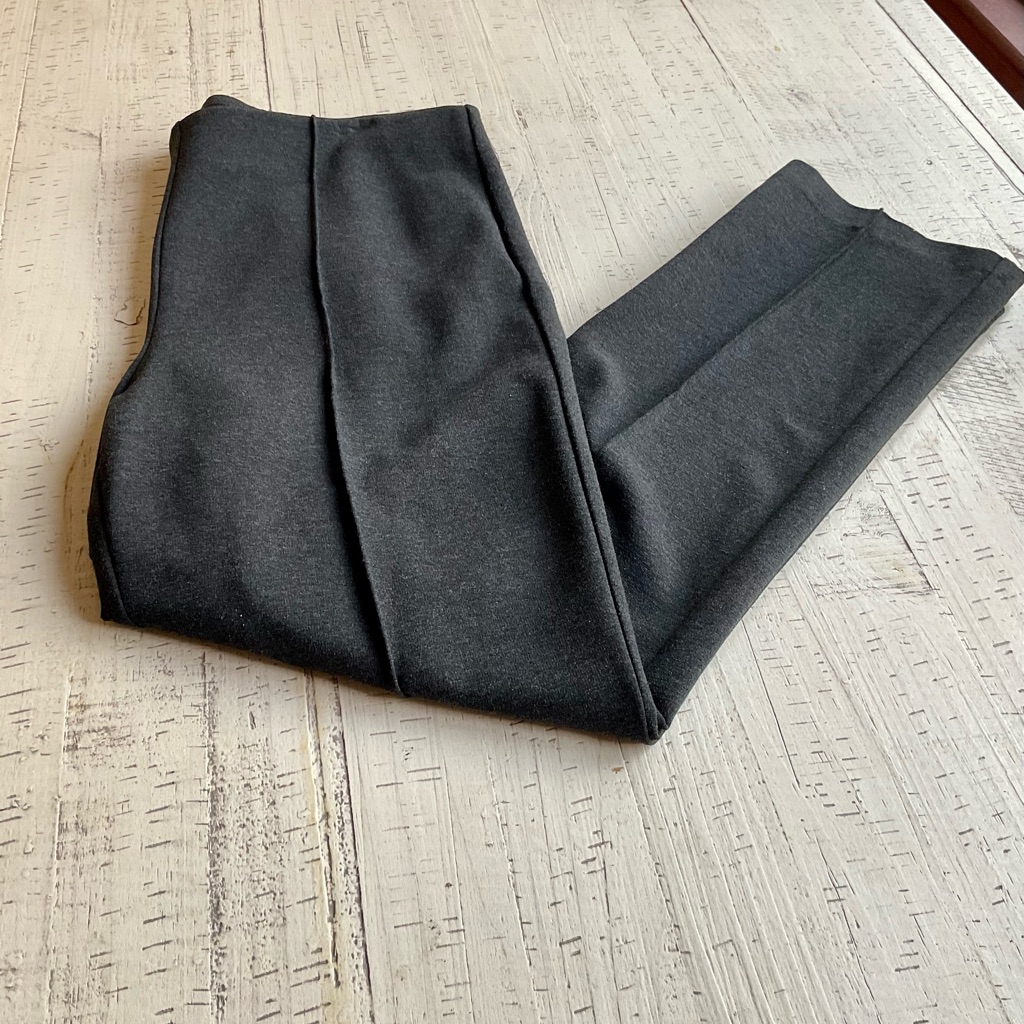 Charcoal Grey Pants Slacks Chicos 2.5/14/16 Vgc